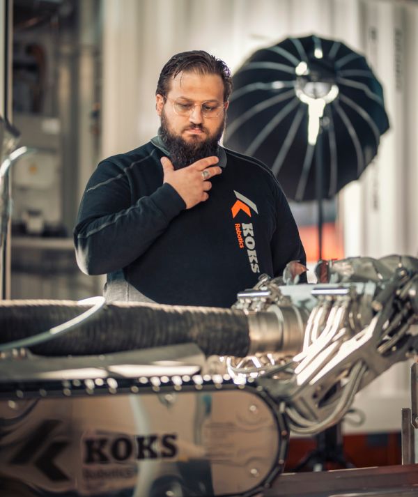 KOKS Robotics 100% made in house with a rich history